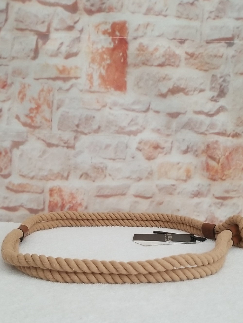 New Ralph Lauren Rope Toggle Belt - Picture 8 of 11